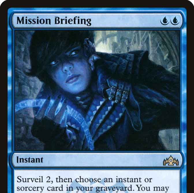 Picture of Magic the Gathering Card: Mission Briefing